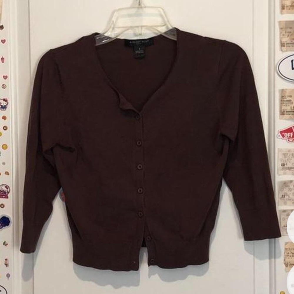 Brown Cardigan